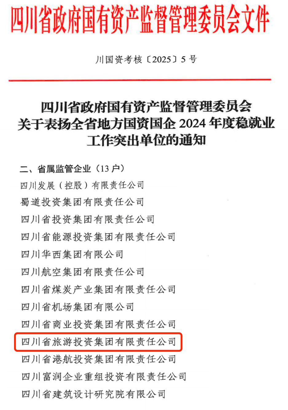 喜報(bào)！省尊龍凱時(shí)集團(tuán)獲評(píng)2024年全省國資國企系統(tǒng)穩(wěn)就業(yè)工作突出單位